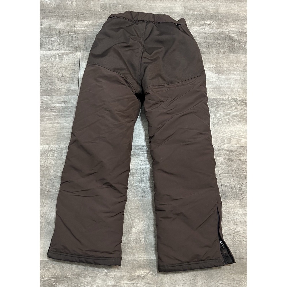 L.L. Bean Kids Brown Size 12 Insulated Snow Ski Pants w/ Adjustable Waist - Picture 6 of 6